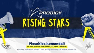 Prodigy/Par3 “Rising Stars”  jauno talantu attīstības programma